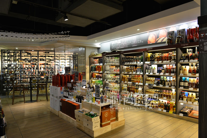 酒水促銷(xiāo)貨架