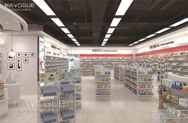 藥店貨架陳列設(shè)計(jì)_布局設(shè)計(jì)