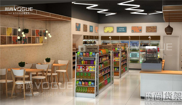 便利店布局設(shè)計效果圖