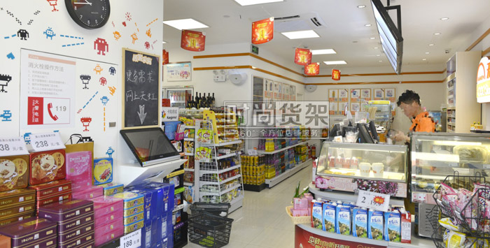 便利店設計圖_便利店陳列設計圖